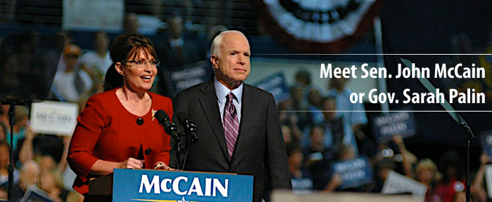 2008 Republican President & Vice President Candidate